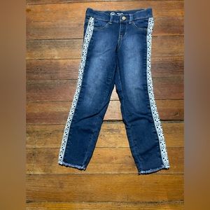 6 wonder nation jeans with lace